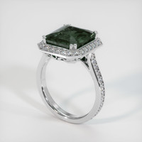 7.04 Ct. Sapphire Ring, Platinum 950 2