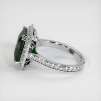 7.04 Ct. Sapphire Ring, Platinum 950 4
