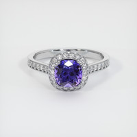 1.39 Ct. Sapphire Ring, Platinum 950 1