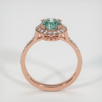 1.53 Ct. Sapphire Ring, 14K Rose Gold 3