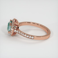 1.53 Ct. Sapphire Ring, 14K Rose Gold 4