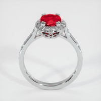 1.30 Ct. Ruby Ring, 10K White Gold 3