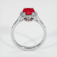 1.44 Ct. Ruby Ring, 10K White Gold 3