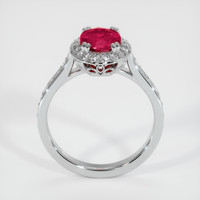 1.68 Ct. Ruby Ring, 10K White Gold 3