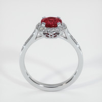 1.49 Ct. Ruby Ring, 10K White Gold 3