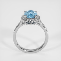 2.39 Ct. Gemstone Ring, 14K White Gold 3