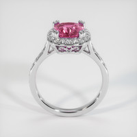 3.10 Ct. Sapphire Ring, 14K White Gold 3