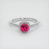 Ruby Ring 1.04 Ct., 14K White Gold Preview