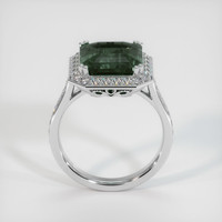 7.04 Ct. Sapphire Ring, 14K White Gold 3