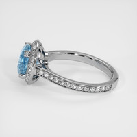 2.39 Ct. Gemstone Ring, 18K White Gold 4