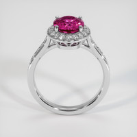 2.05 Ct. Gemstone Ring, 18K White Gold 3