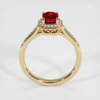 1.65 Ct. Ruby Ring, 14K Yellow Gold 3