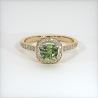 1.34 Ct. Sapphire Ring, 14K Yellow Gold 1
