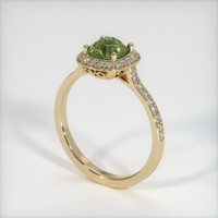 1.34 Ct. Sapphire Ring, 14K Yellow Gold 2
