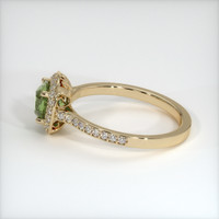 1.34 Ct. Sapphire Ring, 14K Yellow Gold 4