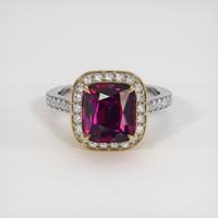 4.82 Ct. Gemstone Ring, 18K Yellow & White 1