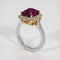4.82 Ct. Gemstone Ring, 18K Yellow & White 2