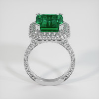 5.87 Ct. Emerald Ring, Platinum 950 3