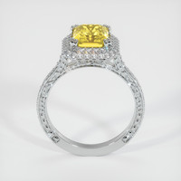 2.09 Ct. Yellow Sapphire Ring, Platinum 950 3