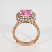 3.08 Ct. Sapphire Ring, 14K Rose Gold 3