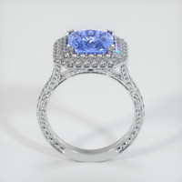 5.03 Ct. Sapphire Ring, 18K White Gold 3