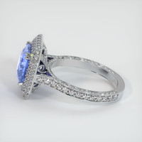 5.03 Ct. Sapphire Ring, 18K White Gold 4