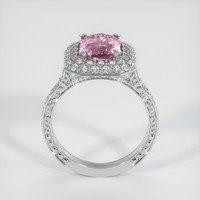3.06 Ct. Sapphire Ring, 18K White Gold 3