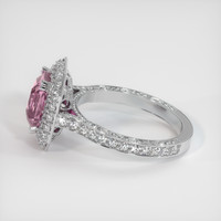 3.06 Ct. Sapphire Ring, 18K White Gold 4
