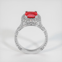 Ruby Ring 2.02 Ct. 18K White Gold Preview