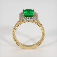 2.55 Ct. Emerald Ring, 18K Yellow Gold 3