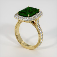 6.02 Ct. Gemstone Ring, 18K Yellow Gold 2