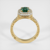 1.14 Ct. Sapphire Ring, 18K Yellow Gold 3