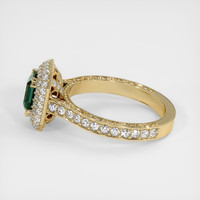 1.14 Ct. Sapphire Ring, 18K Yellow Gold 4