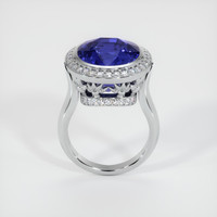 15.11 Ct. Blue Sapphire Ring, Platinum 950 3