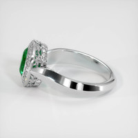 1.16 Ct. Emerald Ring, Platinum 950 4