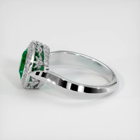 2.17 Ct. Emerald   Ring, Platinum 950 4