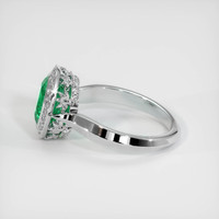 1.82 Ct. Emerald Ring, Platinum 950 4