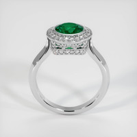 1.23 Ct. Emerald Ring, Platinum 950 3