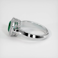 1.23 Ct. Emerald Ring, Platinum 950 4