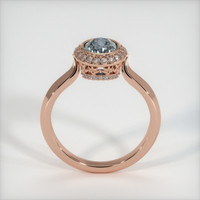 1.62 Ct. Sapphire Ring, 14K Rose Gold 3