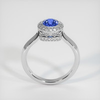 1.23 Ct. Sapphire Ring, 14K White Gold 3