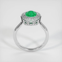 1.82 Ct. Emerald Ring, 18K White Gold 3