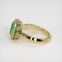 1.82 Ct. Emerald Ring, 18K Yellow Gold 4