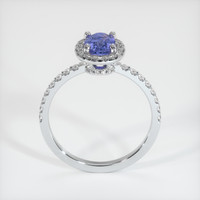 0.69 Ct. Blue Sapphire Ring, Platinum 950 3