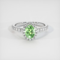 0.90 Ct. Gemstone Ring, Platinum 950 1