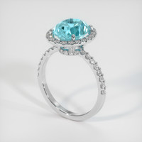 4.81 Ct. Gemstone Ring, Platinum 950 2