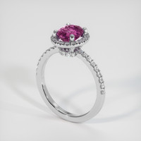 1.67 Ct. Gemstone Ring, Platinum 950 2