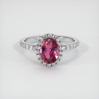 2.04 Ct. Sapphire Ring, Platinum 950 1