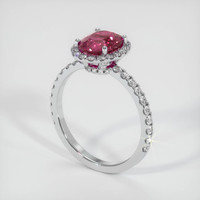 2.04 Ct. Sapphire Ring, Platinum 950 2