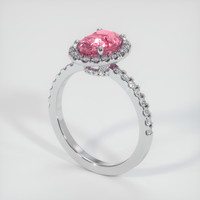 2.09 Ct. Sapphire Ring, Platinum 950 2